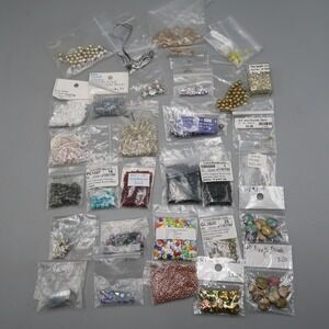 Glass Plastic Bead Jewelry Craft Lot Necklaces Ripple 3mm-6mm assortment quality